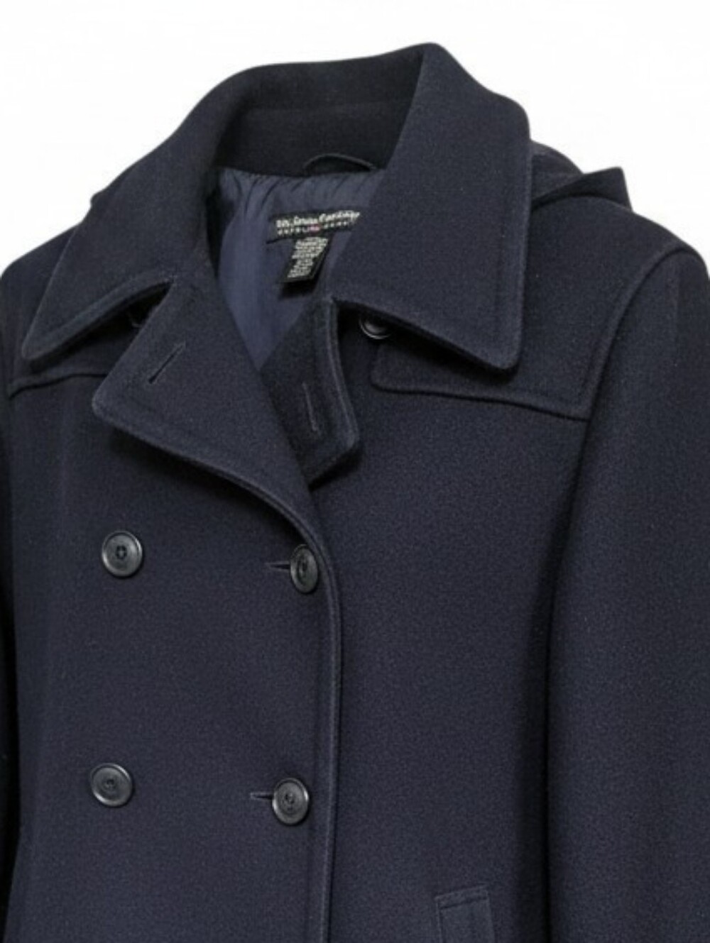 Polo Jean Company Ralp Lauren Navy Wool Pea Coat